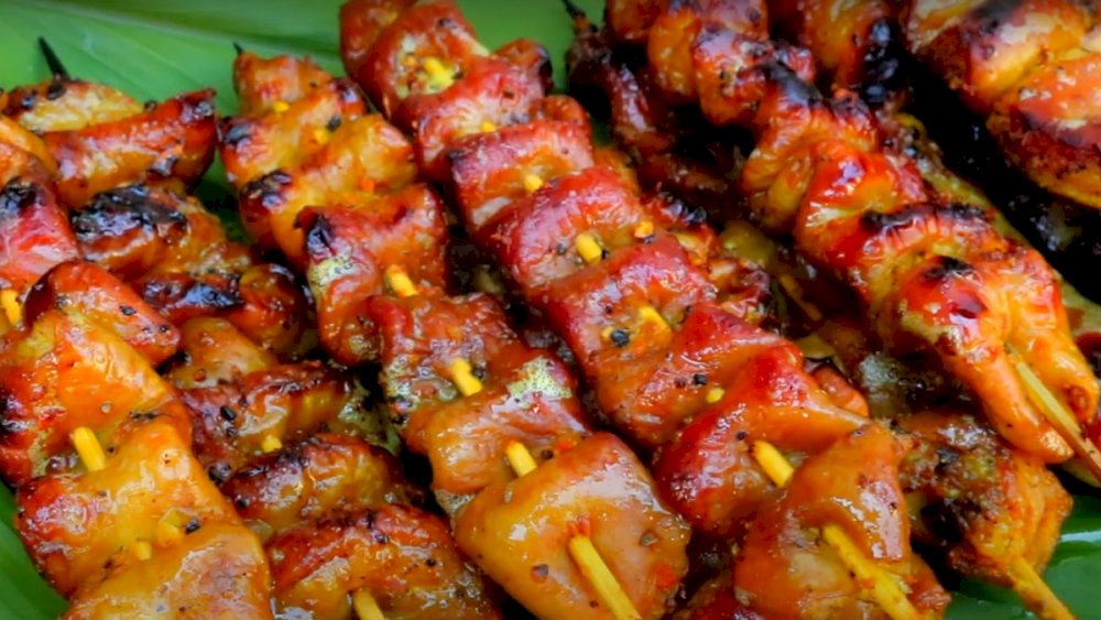 Lòng nướng dai, giòn thơm lừng